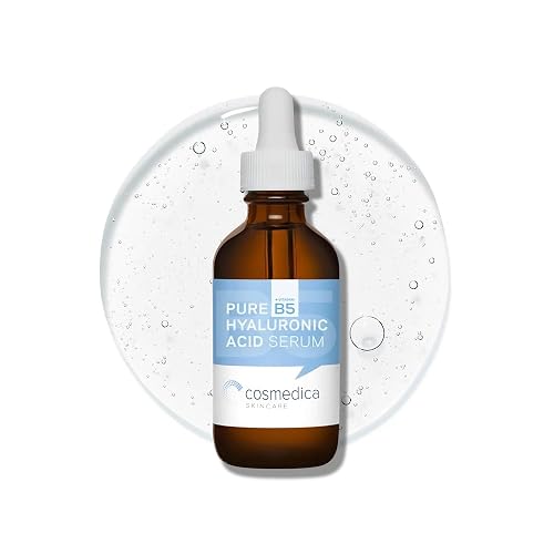 Cosmedica Hyaluronic Acid Serum with Vitamin B5 for Face - Hydrating Serum with Vitamin B5, Lightweight Non-Greasy Daily Moisturizer for All Skin Beauty & Personal Care Cosmedica Skincare