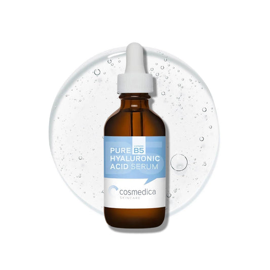Cosmedica Hyaluronic Acid Serum with Vitamin B5 for Face - Hydrating Serum with Vitamin B5, Lightweight Non-Greasy Daily Moisturizer for All Skin Beauty & Personal Care Cosmedica Skincare