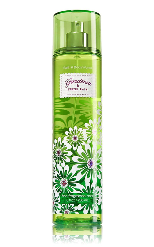 Bath and Body Works Gardenia and Fresh Rain Fine Fragrance Mist Beauty & Personal Care Bath & Body Works