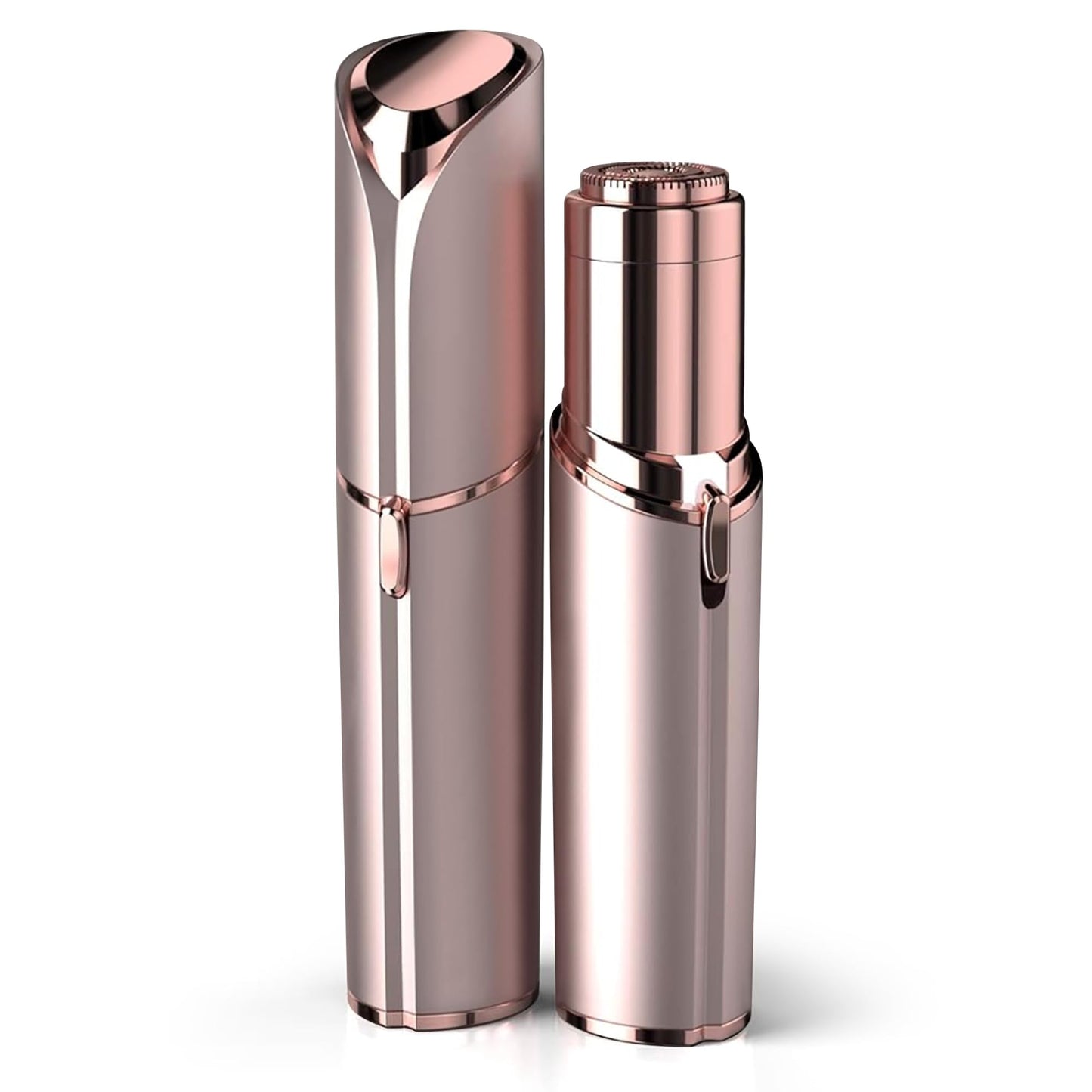 Facial Hair Remover for Women - as Seen on TV Painless Face Shaver - Electric Hair Removal Device for Face Lips Peach Fuzz with Light (Rose Gold) Beauty and Personal Care EVIEY
