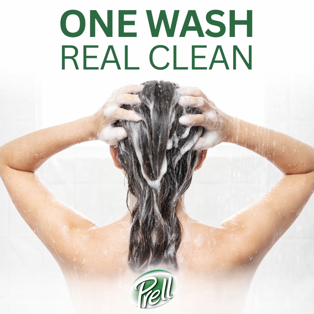 Prell 2-in-1 Shampoo & Conditioner - Classic Clean Deep Cleansing & Lightweight Conditioning for Shiny Healthy Hair | 13.5 oz Beauty & Personal Care Prell