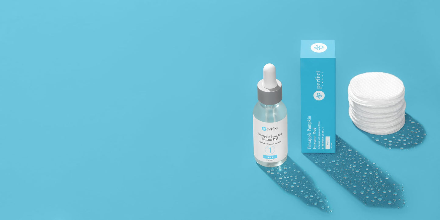 Pineapple Pumpkin Enzyme Skin Peel 1 oz - Enhanced with Papaya Extract & Alpha Hydroxy Acids (Professional Chemical Peel) Beauty & Personal Care Perfect Image