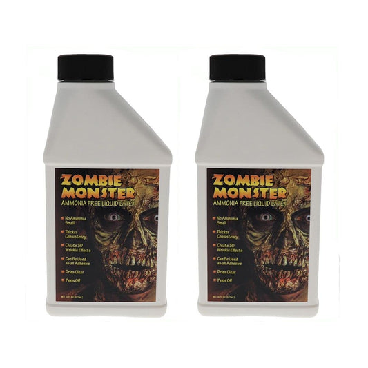 FX Zombie Ammonia Free Liquid Latex (2 Pack) For Halloween Costume, Zombie, Vampire, Monster Make Up & Dress Up, Special Effects, Parties and Cosplay Beauty & Personal Care Liquid Latex Fashions