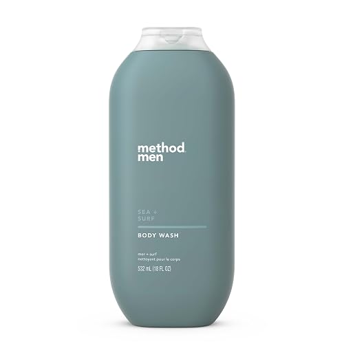 Method Mens Body Wash, Sea + Surf, 18 Fluid Ounce Beauty & Personal Care Method