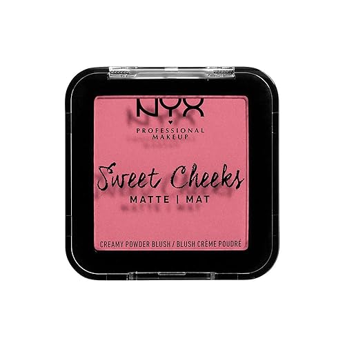 NYX PROFESSIONAL MAKEUP Sweet Cheeks Matte Blush, Rose & Play Beauty & Personal Care NYX PROFESSIONAL MAKEUP