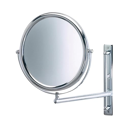 JERDON Two-Sided Wall-Mounted Makeup Mirror with 3X-1X Magnification -9” Diameter Mirror Extends 9” - Polished Chrome Finish - Model JP3030CF Beauty & Personal Care JERDON