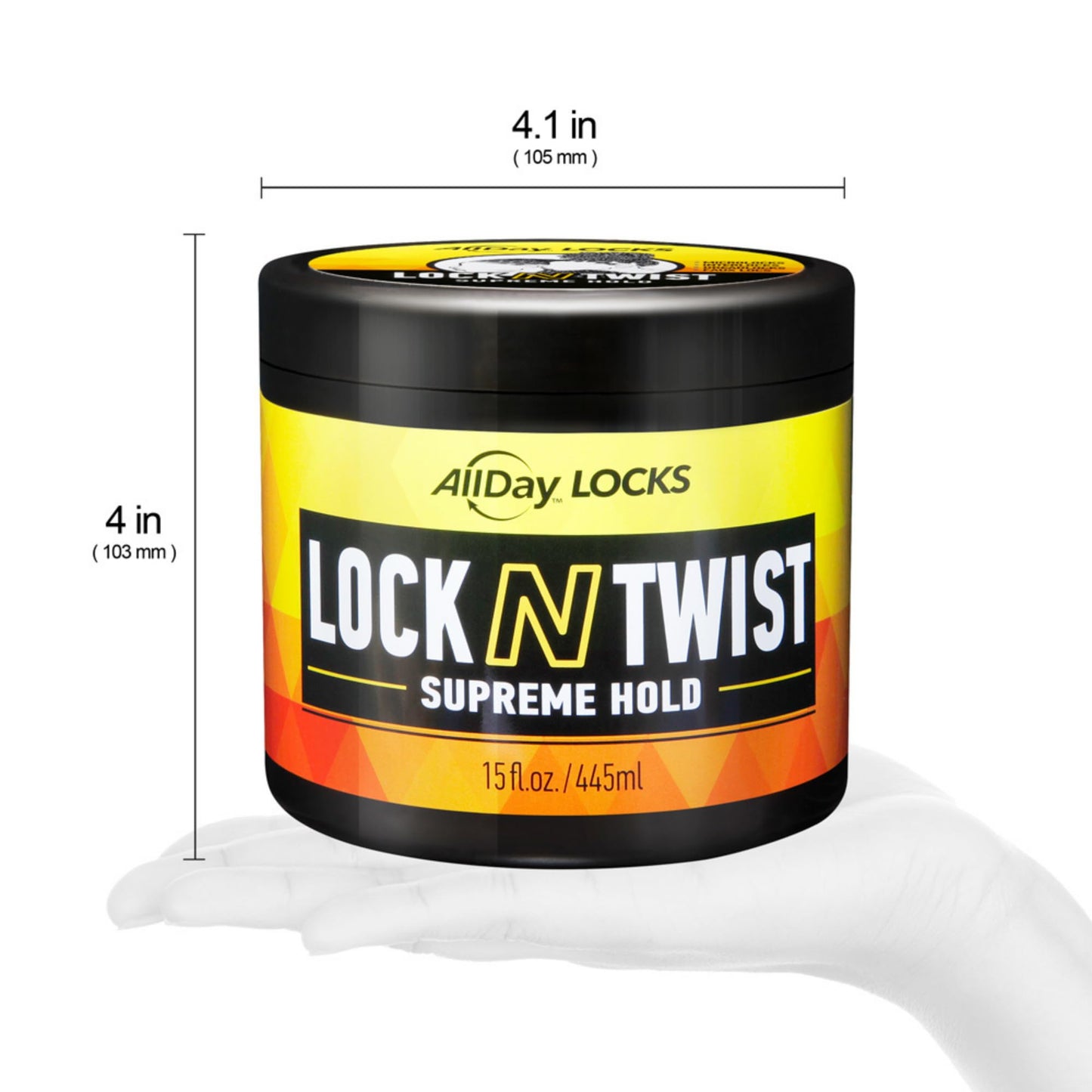 AllDay Locks Lock N Twist Supreme Hold - Extreme Styling Control for Locs, Microlocs, Twists, and Retwists, Provides Edge Control, Strong Hair Gel Beauty & Personal Care AllDay Locks