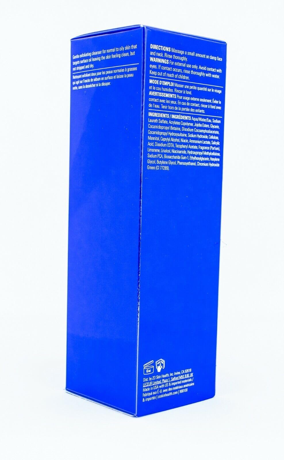 ZO SKIN HEALTH Exfoliating Cleanser Normal To Oily Skin (200mL / 6.7 Fl. Oz.) Beauty & Personal Care ZO SKIN HEALTH
