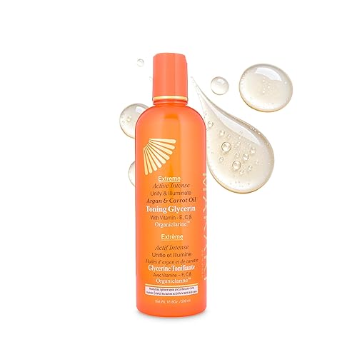 MAKARI Extreme Active Intense Argan & Carrot Oil Tone-Boosting Body Glycerin (16.8 oz) | Helps Improve the Look of Spots & Uneven Tone | Hydrates Beauty & Personal Care MAKARI