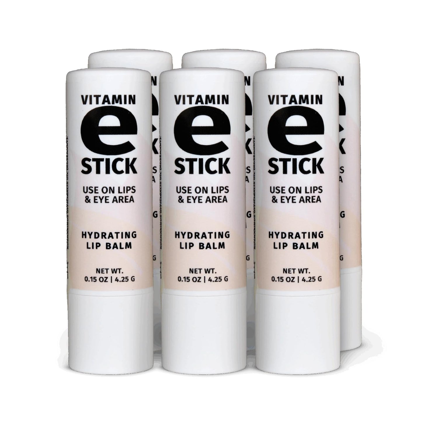 Reviva Labs Vitamin E Stick - Hydrating Lip Balm for Chapped Lips & Under Eye Care - Moisturizing with Beeswax, Shea Butter & Allantoin - Vitamin E Beauty & Personal Care Reviva Labs