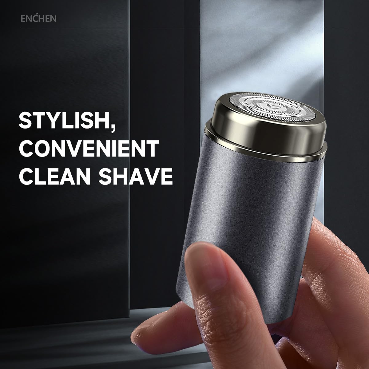Mini Electric Shaver, Mini Shavers for Men, USB Rechargeable, Portable, Waterproof, for Home, Office, Car, Travel, Z3 Beauty and Personal Care Enchen
