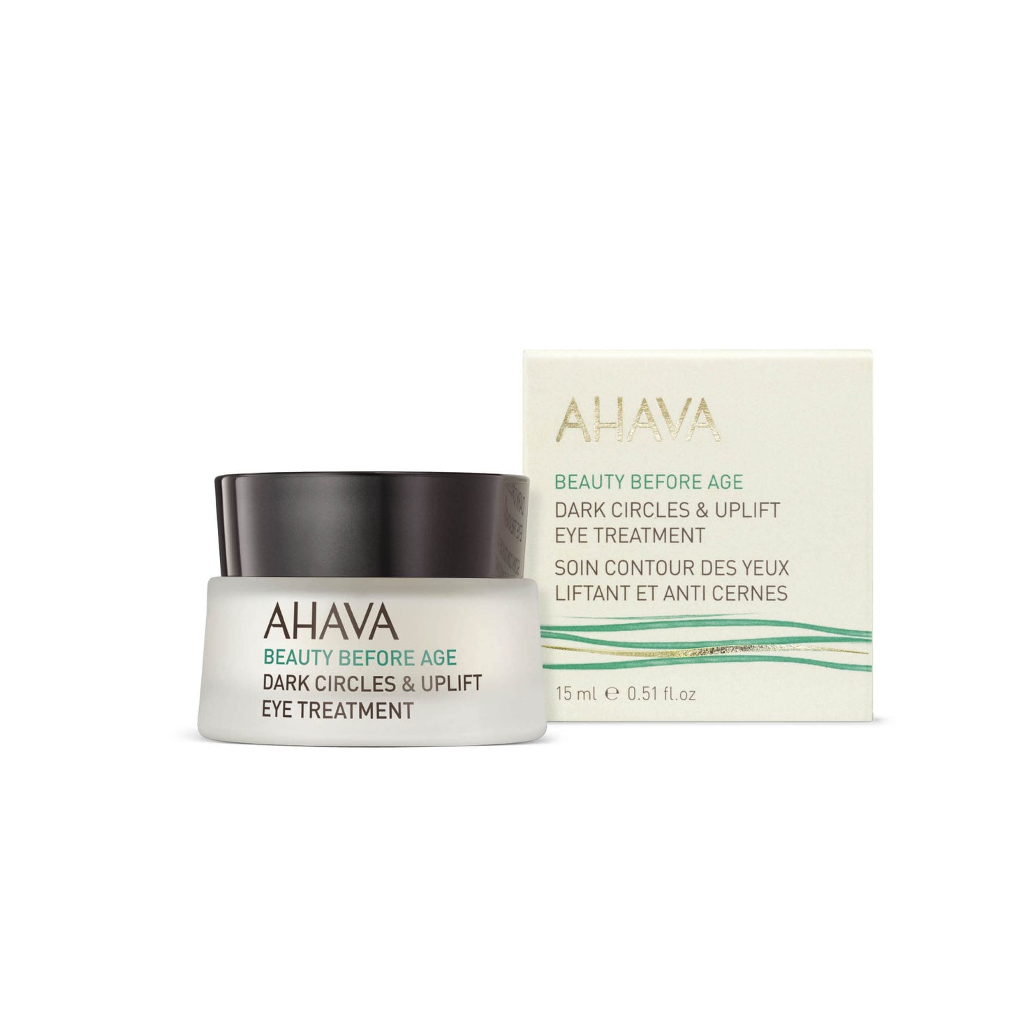 AHAVA Beauty Before Age Dark Circles & Uplift Eye Treatment - Multitasking, Silky Cream Reducing Appearance Aging, Fatigue Signs, Reduce Dark Circles Beauty & Personal Care AHAVA