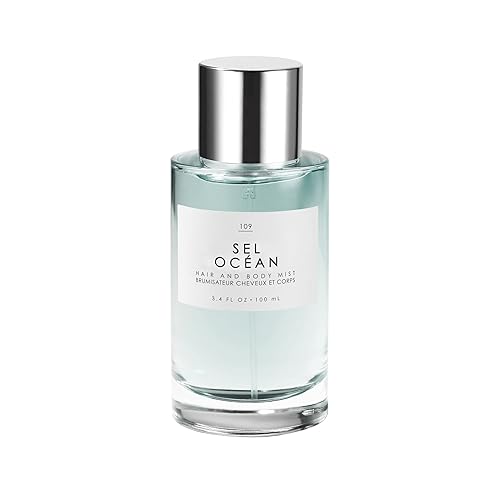 Le Monde Gourmand Sel Océan Hair & Body Perfume Mist - 3.4oz (100ml) - Honeysuckle, Muguet and Pink Sea Salt Fragrance Notes Beauty & Personal Care Le Monde Gourmand