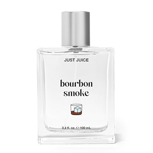 Just Juice Bourbon Smoke - Spicy, Warm Vanilla Perfume for Women and Men - Amber Perfume with Black Pepper, Cedar, Suede - 3.4 oz Beauty & Personal Care Just Juice