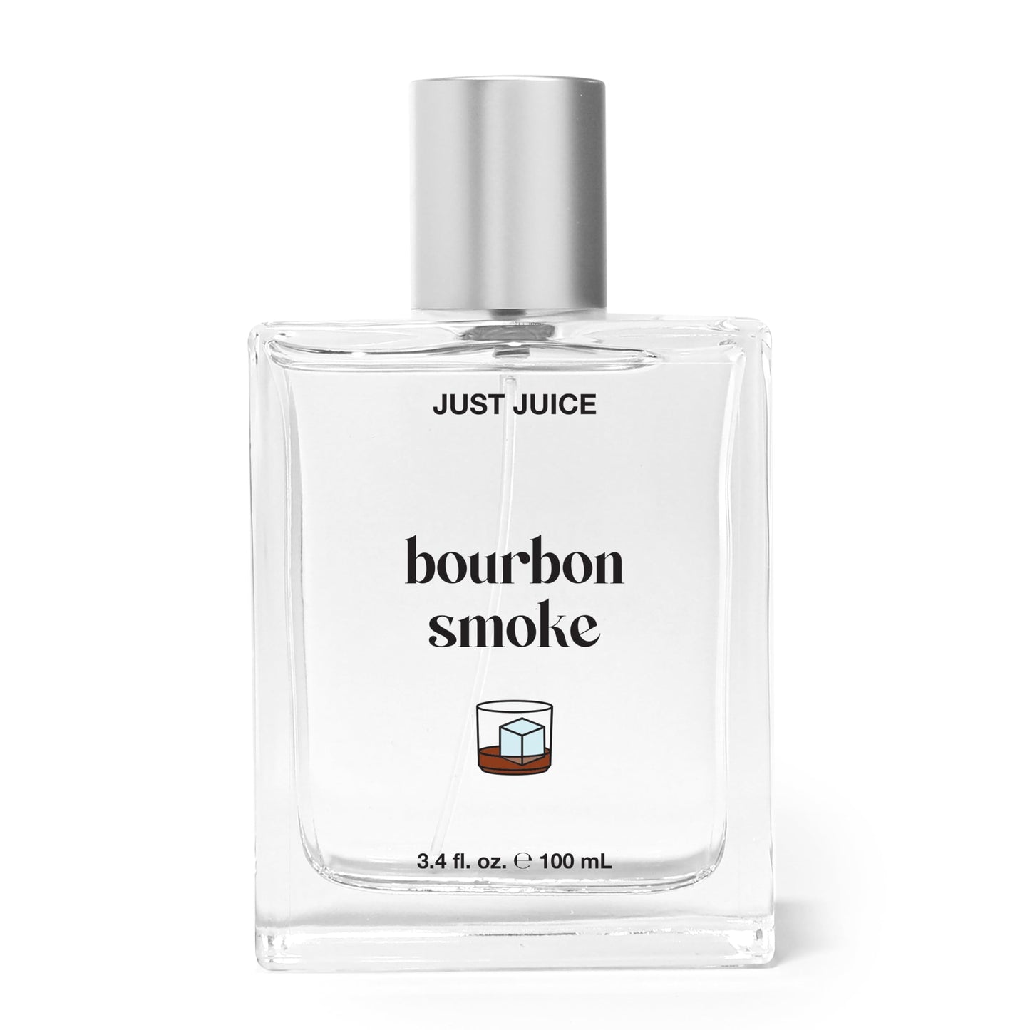 Just Juice Bourbon Smoke - Spicy, Warm Vanilla Perfume for Women and Men - Amber Perfume with Black Pepper, Cedar, Suede - 3.4 oz Beauty & Personal Care Just Juice