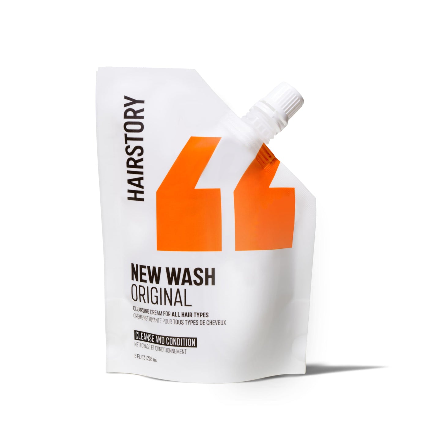 Hairstory New Wash Original - Detergent Free Shampoo and Conditioner in One, Sulfate Free Cleansing Cream, Scalp Balancing, All Hair Types, 8 Fl Oz Beauty and Personal Care Hairstory Default Title