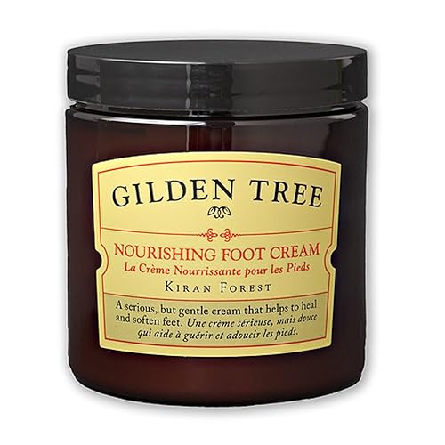 GILDEN TREE Nourishing Foot Cream with Organic Aloe Vera and Shea Butter, 8 ounce jar, Heals Dry Skin, Cracked Heels, Calluses and Softens Rough Beauty & Personal Care GILDEN TREE