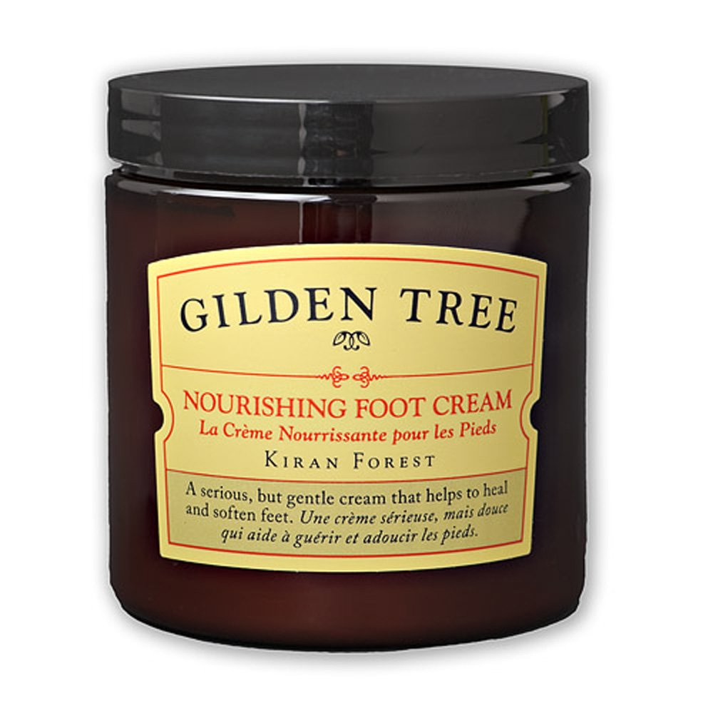 GILDEN TREE Nourishing Foot Cream with Organic Aloe Vera and Shea Butter, 8 ounce jar, Heals Dry Skin, Cracked Heels, Calluses and Softens Rough Beauty & Personal Care GILDEN TREE