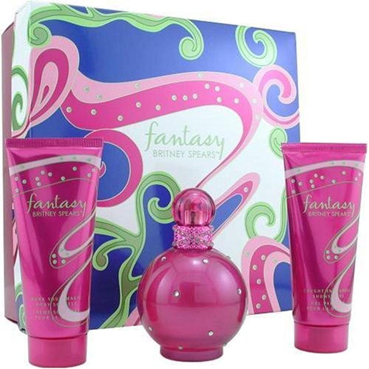 Fantasy by Britney Spears for Women, Set (Eau De Parfum Spray 3.3 Ounce, Body Lotion 3.3 Ounce, Shower Gel 3.3 Ounce) Beauty & Personal Care Britney Spears