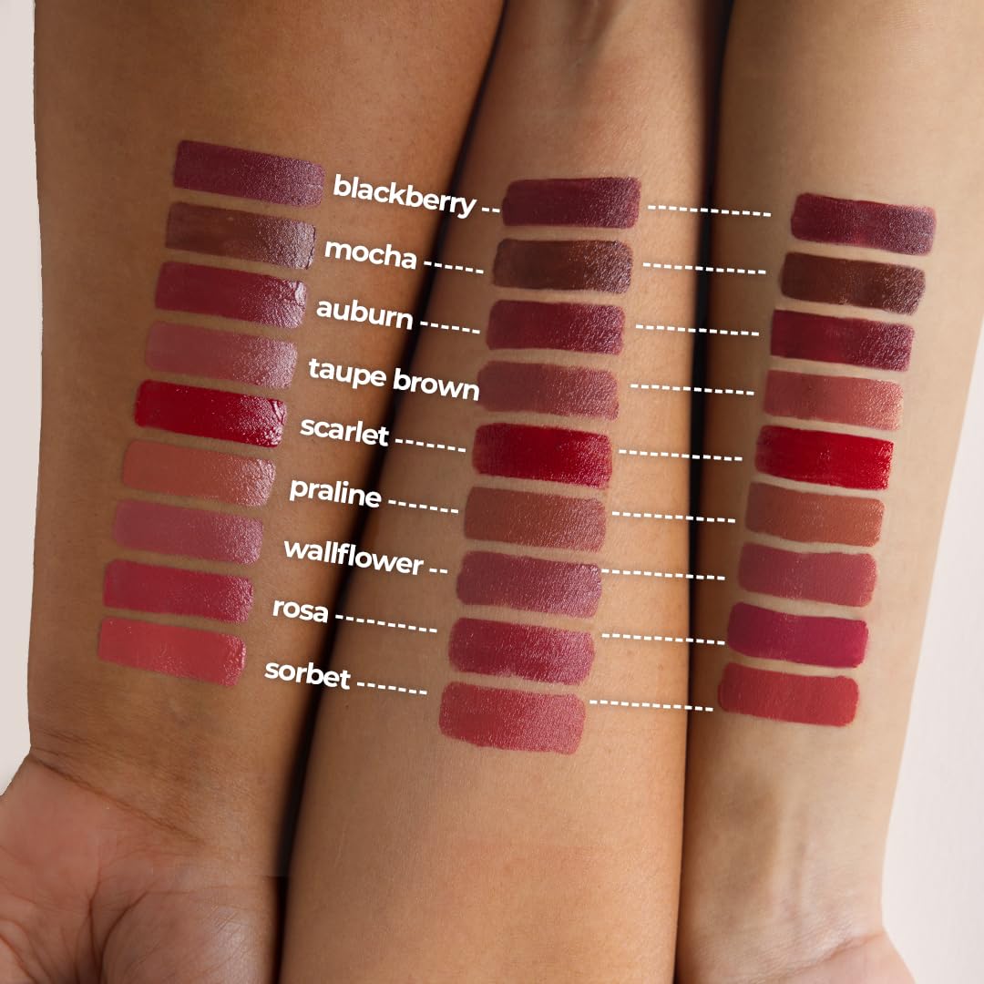 RUBY'S ORGANICS Liquid Lipstick Weightless Creme Finish | Silky Smooth Texture | Highly Pigmented, Soft Velvet Finish | Long Lasting Rich Color | Beauty & Personal Care RUBY'S ORGANICS