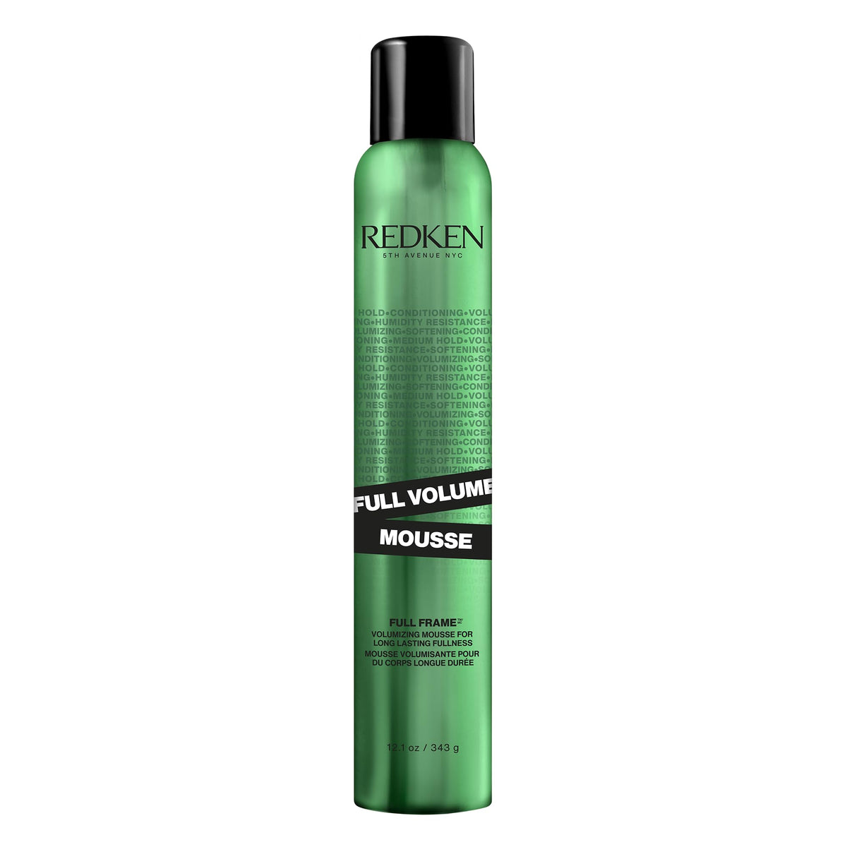 Redken Full Volume Hair Mousse - For All Hair Types, 12.1 Fl Oz