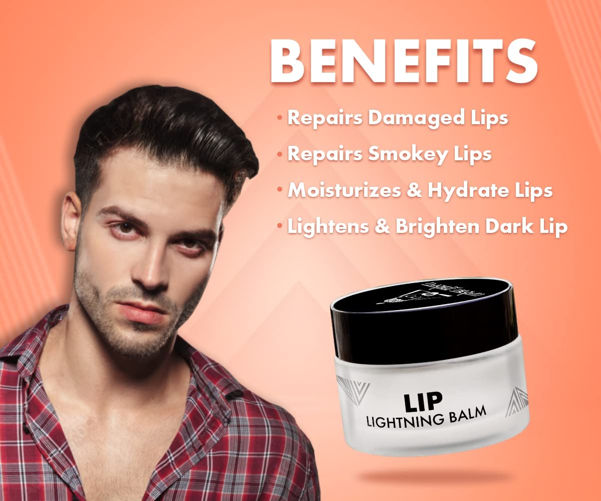 UrbanGabru Lip Balm For Lightening & Brightening Dark Lips With Shea Butter, Beeswax & Vitamin-E (Lip Balm) 20g - Pink Beauty and Personal Care urbangabru