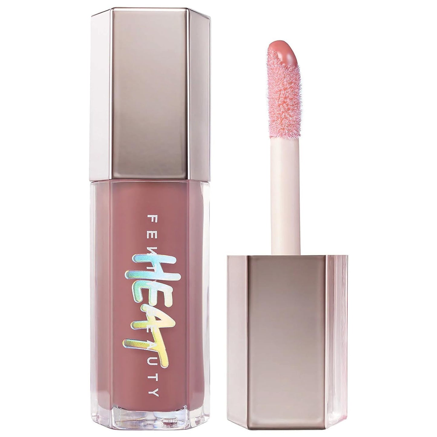 Gloss Bomb Heat Universal Lip Luminizer Plus Plumper - 02 Fussy Heat by Fenty Beauty for Women - 0.3 oz Lip Gloss Beauty & Personal Care FENTY BEAUTY