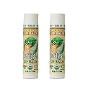 Badger Unscented Classic Lip Balm, USDA Certified Organic, Moisturizing, 0.15 oz (2 pack) Beauty & Personal Care Badger