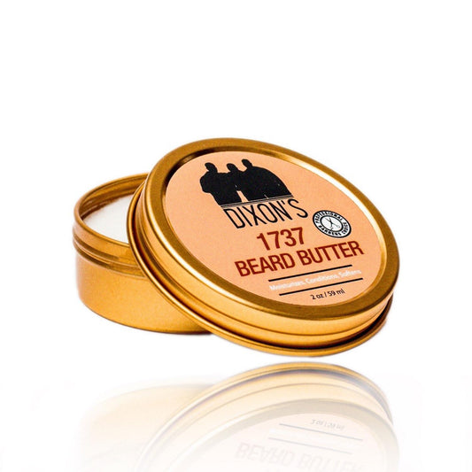 Dixon's 1737 Beard Butter, Beard Care with Moisturizing Balm, Patches Filling Dry Beard Solution, Paraben, Sulfate, and Petroleum-Free for Natural Beauty and Personal Care Dixon's 1737