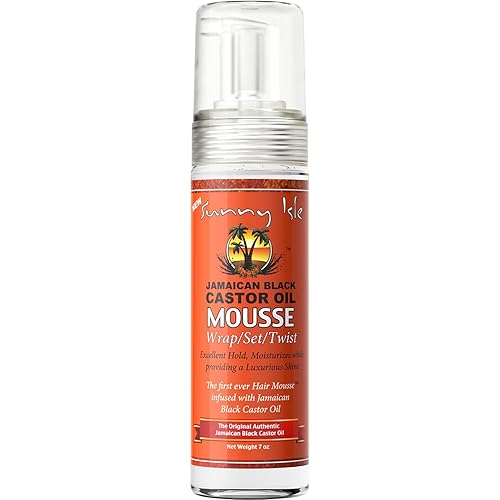 Sunny Isle Jamaican Black Castor Oil Mousse Wrap Set Twist 7oz | Excellent Hold, Luxurious Shine | Moisturizes with Frizz Control Beauty & Personal Care Sunny Isle