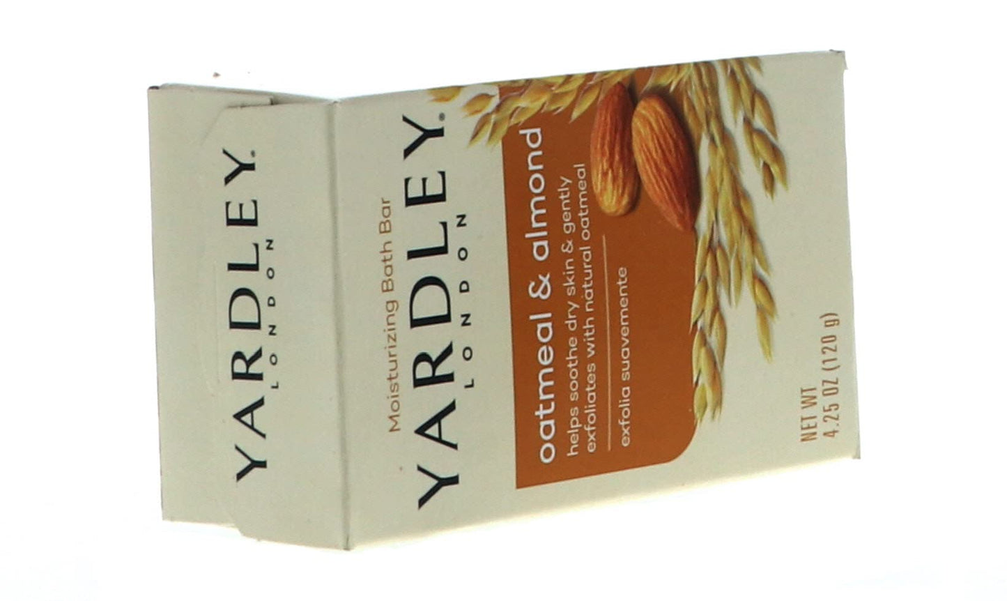 Yardley London Oatmeal & Almond Naturally Moisturizing Bath Bar Beauty & Personal Care Yardley