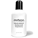 Mehron Makeup Liquid Makeup | Face Paint and Body Paint 4.5 oz (133 ml) (WHITE) Beauty & Personal Care Mehron