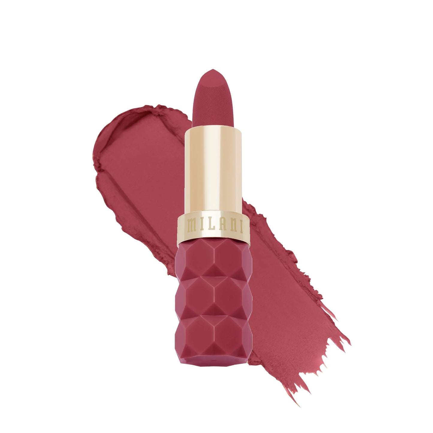 Milani Color Fetish Matte Lipstick, Hydrating Velvet Finish, Full Coverage Long Lasting, Moisturizing Cream Lip Color with Hyaluronic Acid, 0.14 oz, Beauty & Personal Care Milani