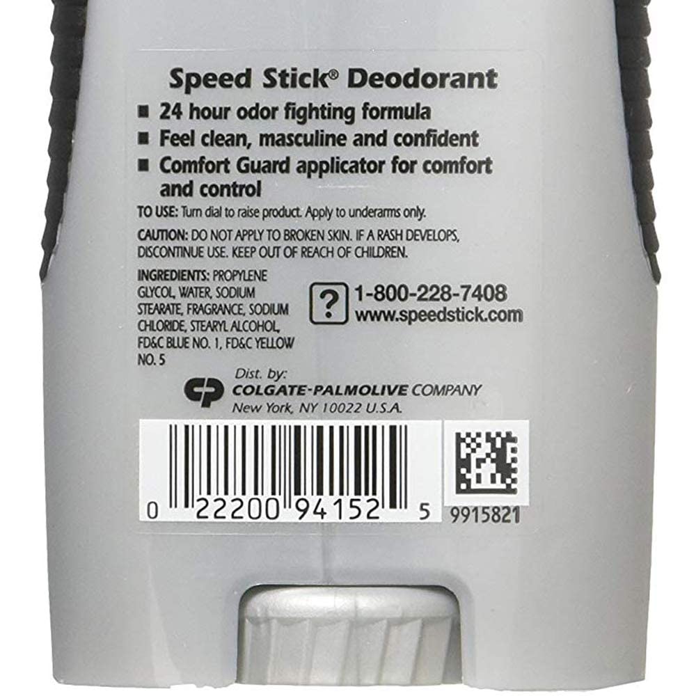 Speed Stick Speed Stick Regular Deodorant 24hr Freshness, 3 Oz Beauty and Personal Care Speed Stick