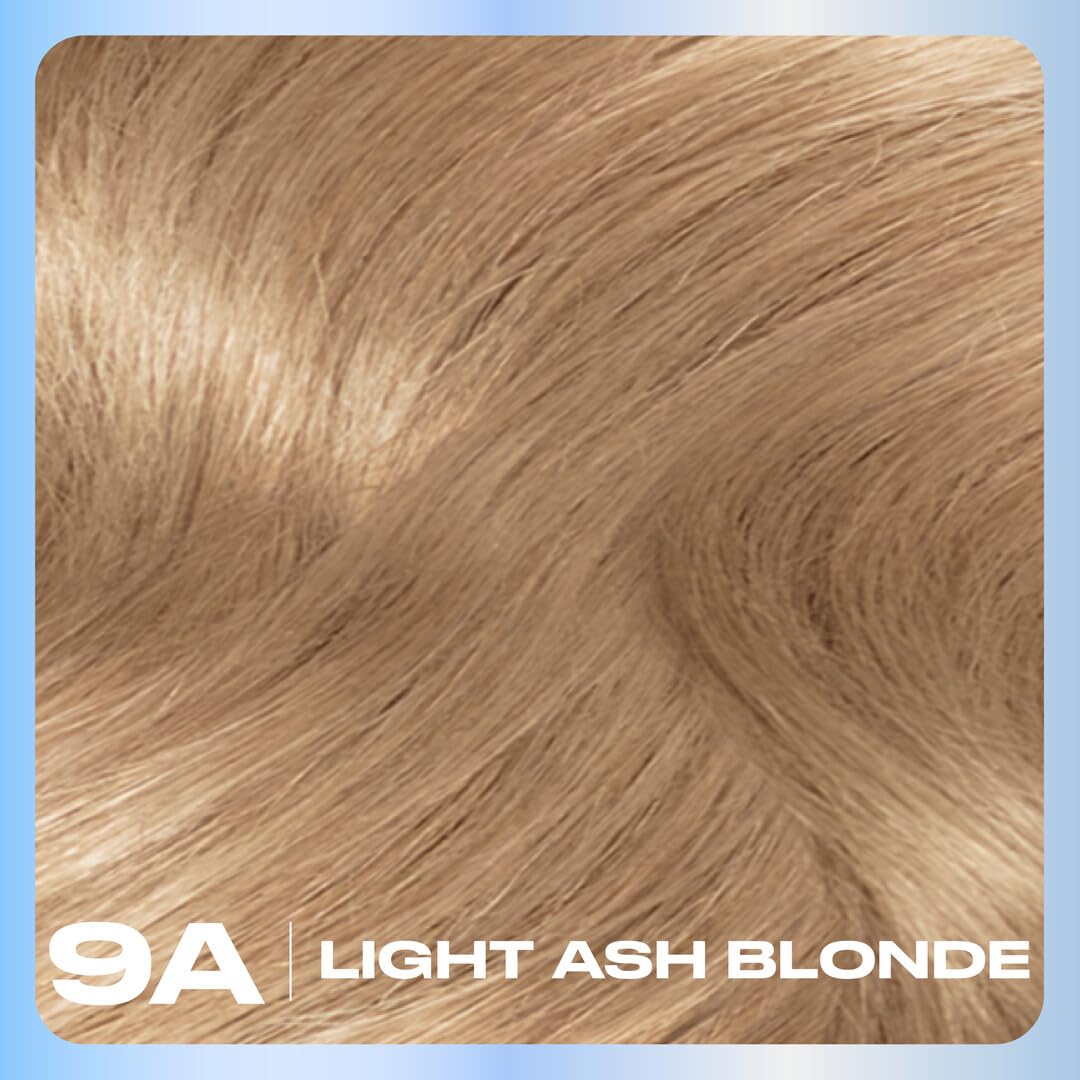 Clairol Nice'n Easy Permanent Hair Dye, 9A Light Ash Blonde Hair Color, 3 Count Beauty & Personal Care Clairol