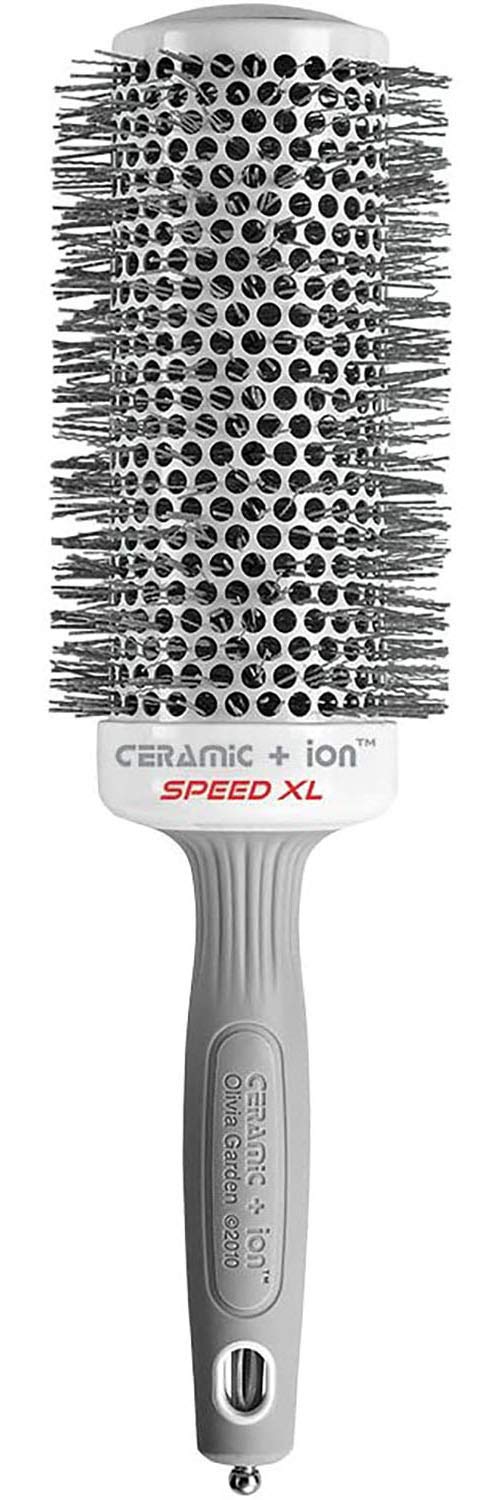 Olivia Garden Ceramic + Ion Speed XL - Extra-Long Round Thermal Hair Brush - Not Electrical - Professional Blowout Brush for Normal to Thick Hair - 2 Beauty & Personal Care Olivia Garden