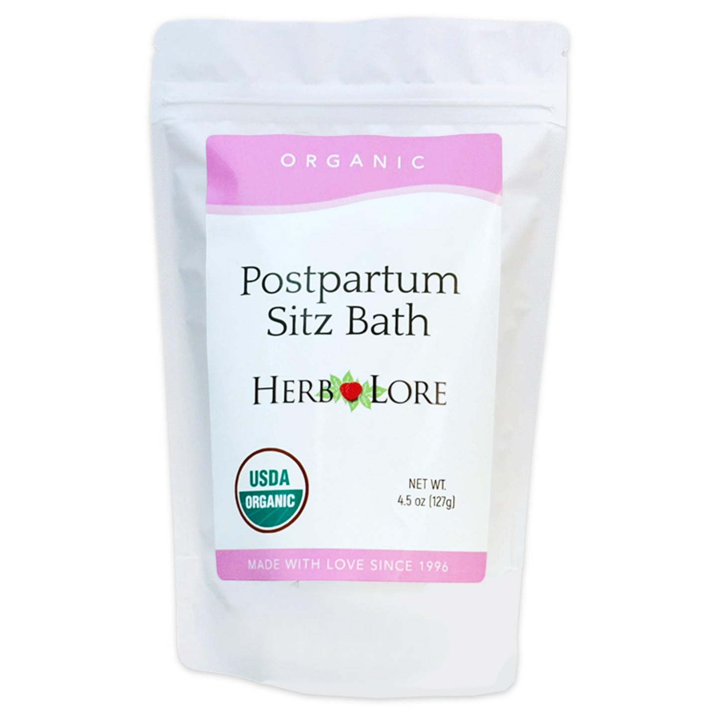 Herb Lore Organic Postpartum Sitz Bath Soak, Herbal After Birth Care for Perineal Healing Beauty and Personal Care Herb Lore