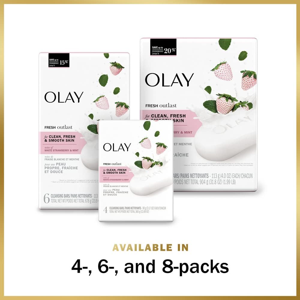 Olay Fresh Outlast, 3.17 oz, 4-Pack Beauty & Personal Care Olay