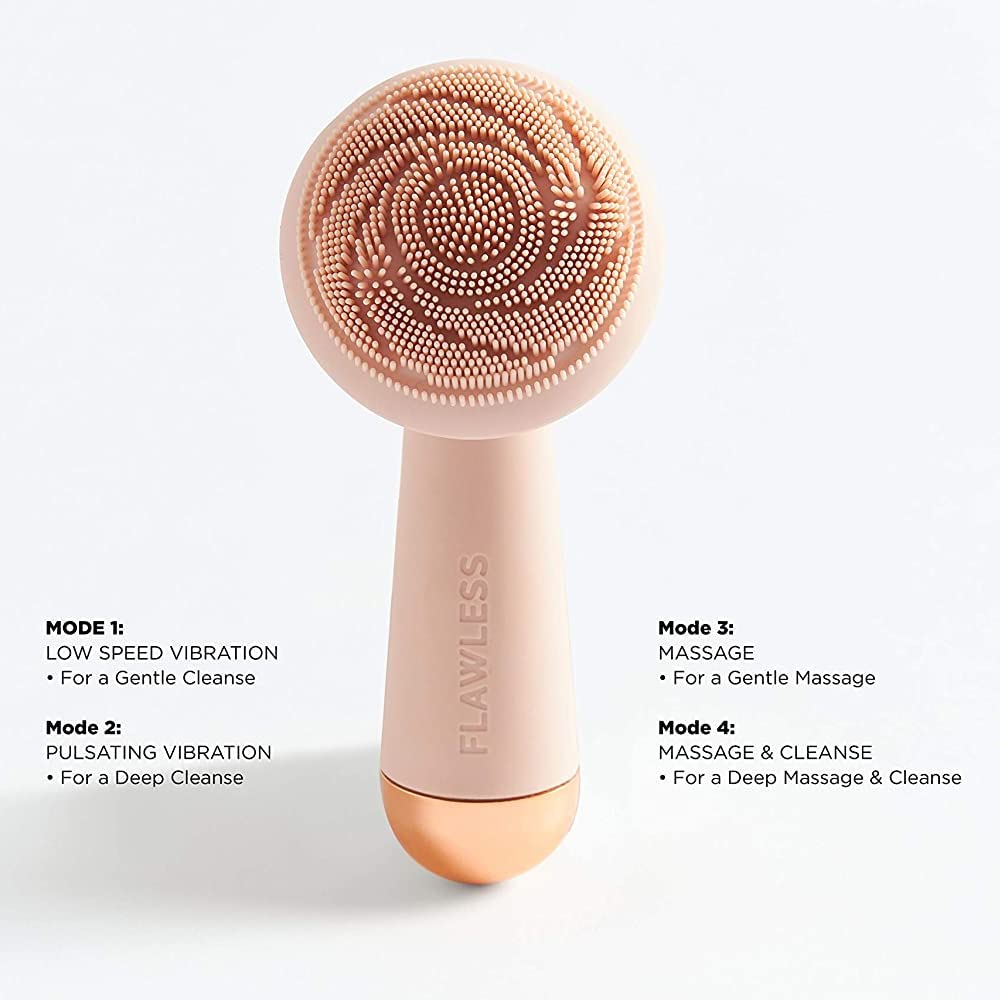 Finishing Touch Flawless Cleanse Silicone Face Scrubber and Cleanser, 1 count Beauty & Personal Care Finishing Touch