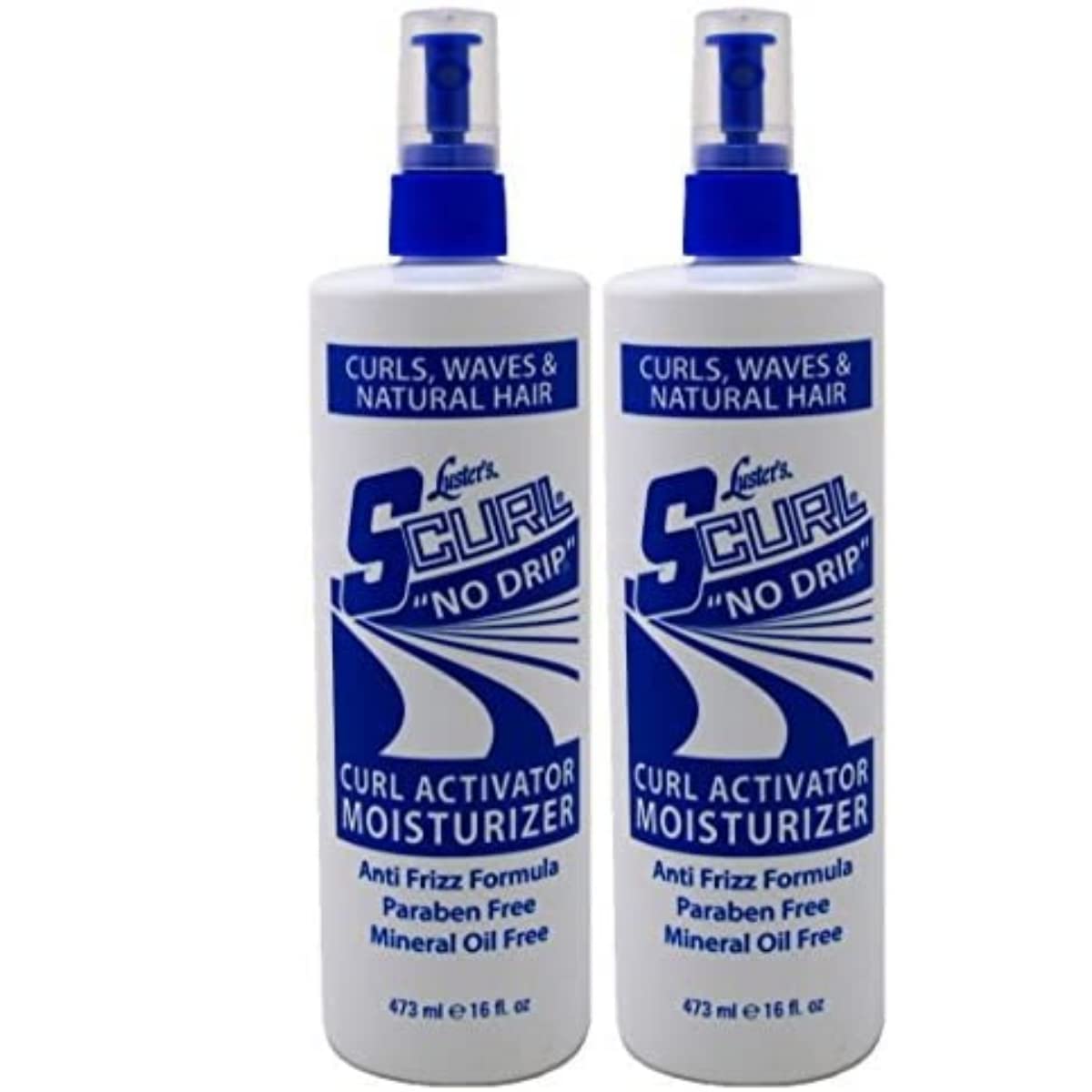 Lusters S-Curl Activator Moisturizer No-Drip 16 Ounce (473ml) (2 Pack) Beauty & Personal Care Luster's