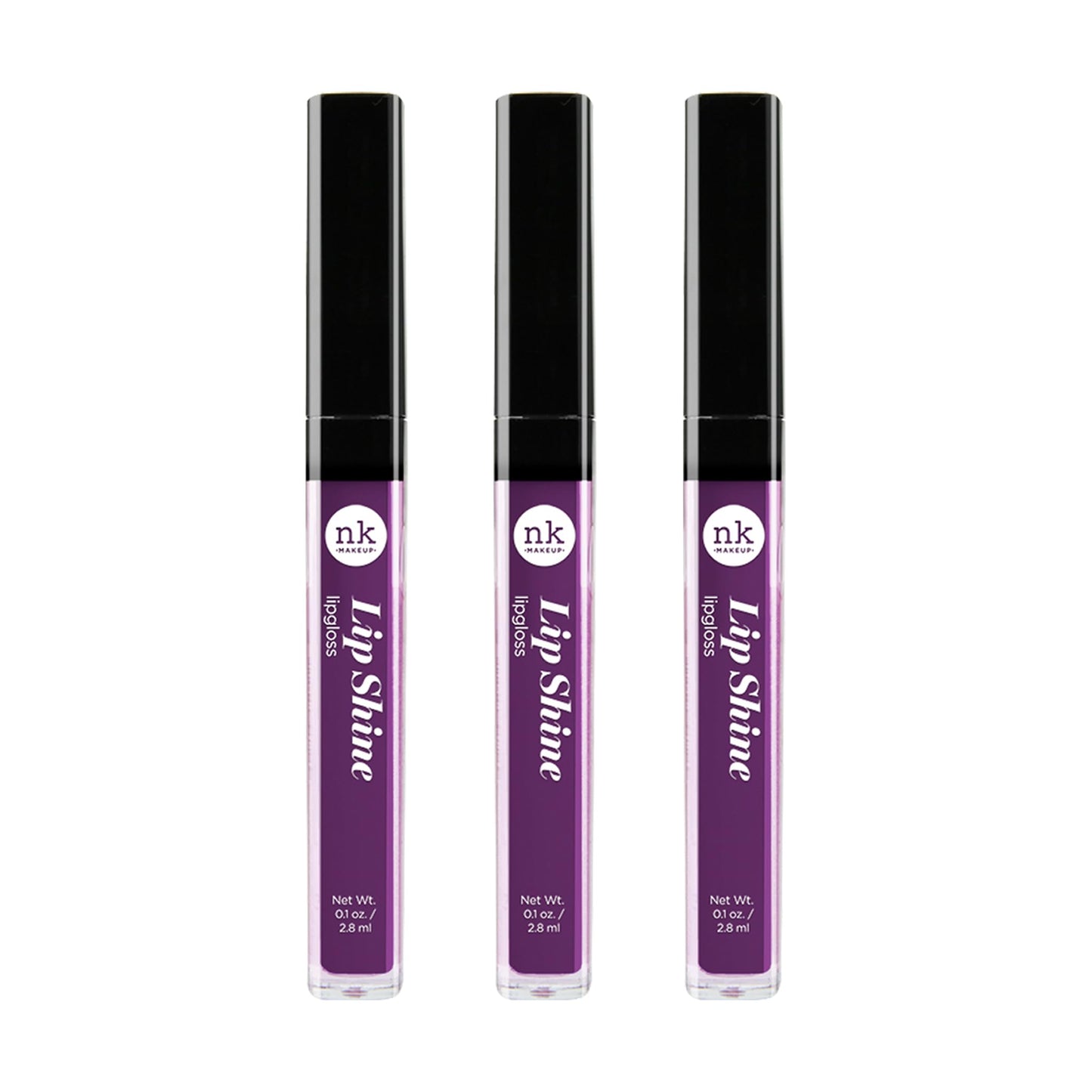 NICKA K NEW YORK Lipshine, Cosmetics, vibrant colors, bright colors, shining lips, lip shine, long lasting (AMZ267) Beauty & Personal Care NICKA K NEW YORK