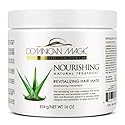 DOMINICAN MAGIC Nourishing Revitalizing Hair Mask with Aloe Vera, Hair Treatment, Deep Repair & Revitalize for Dry, Damaged Hair, All Hair Types, 16oz Beauty & Personal Care DOMINICAN MAGIC