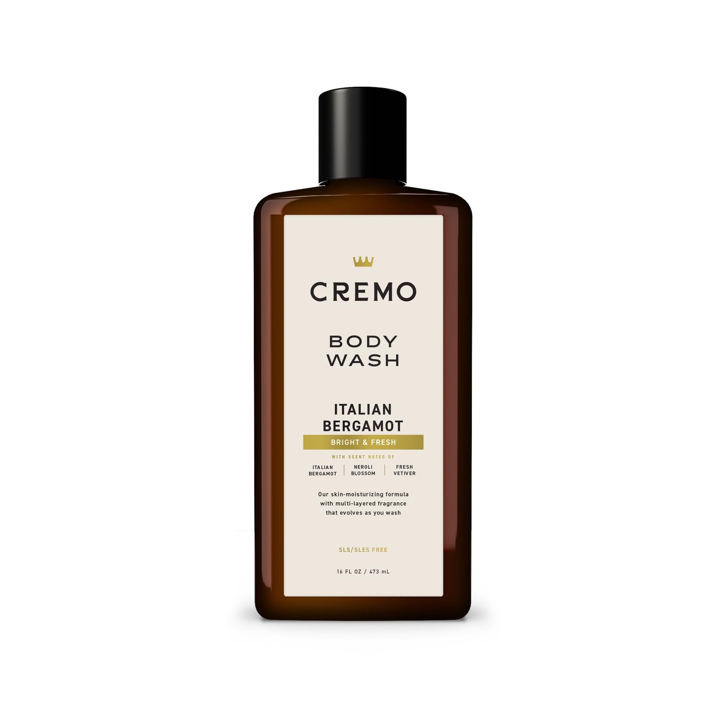Cremo Body Wash for Men, Rich-Lathering Italian Bergamot, 16 Fl Oz Beauty & Personal Care Cremo