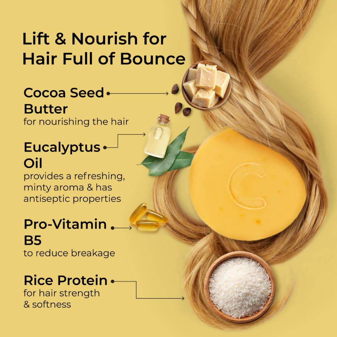All Natural Shampoo and Conditioner Set for Normal Hair with Soothing Scent, Bar Shampoo and Conditioner Set to Increase Hair Volume, Boost Shine Beauty & Personal Care Jack59