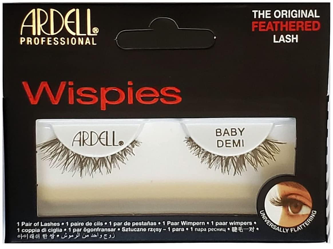 (Pack of 4 Pairs) Ardell Baby Demi Wispies, Black Beauty & Personal Care Ardell