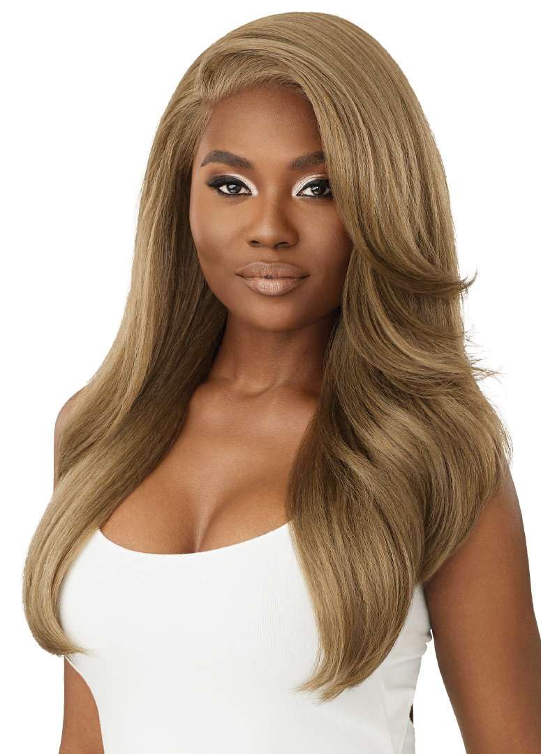 Outre Lace Front Wig - Perfect Hair line 13X6 - Mailah (OFF BLACK 1B)