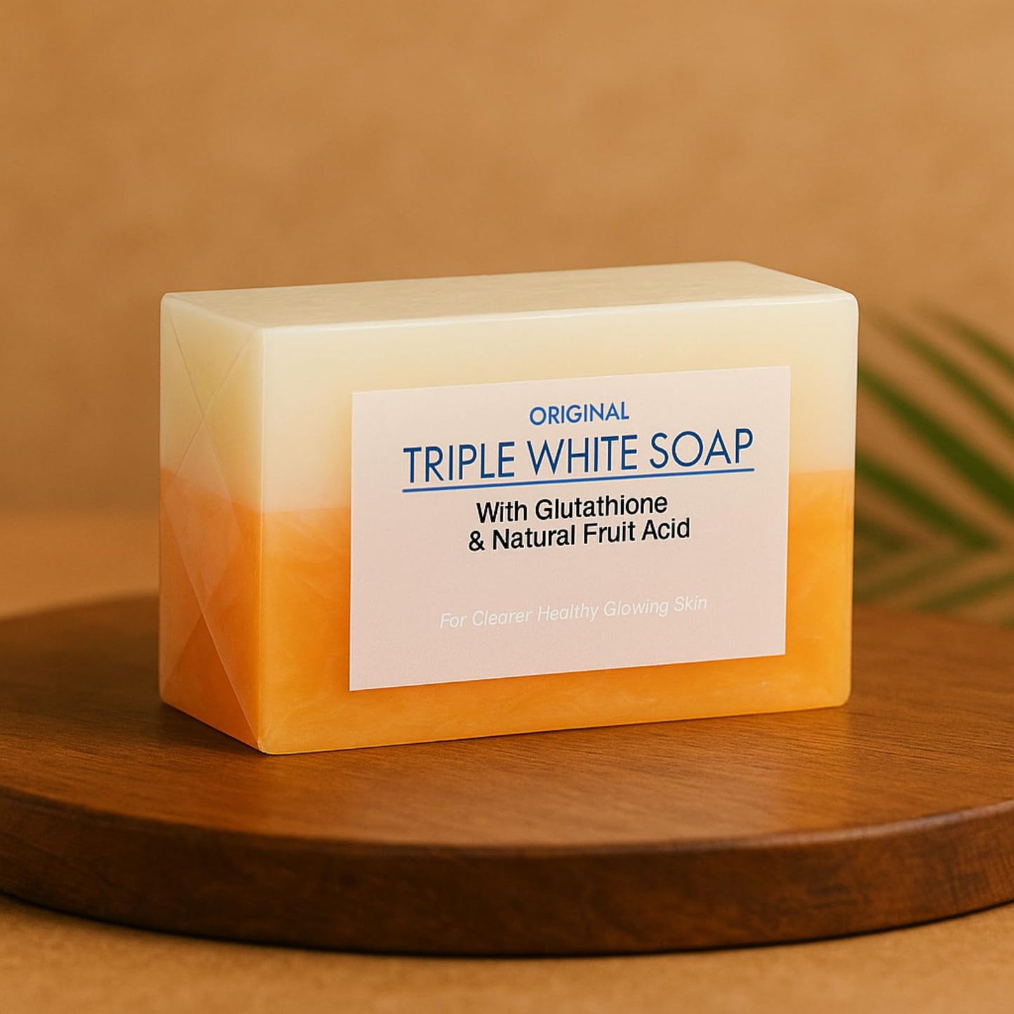 Triple Action Radiance Soap Bar - Cold-Processed Deep Cleansing & Exfoliating Formula for Face and Body - Reduces Uneven Skin Texture - Nourishing Beauty & Personal Care Relumins