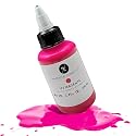 Narrative Cosmetics UV Fluorescent Alcohol Airbrush Paints - 2 fl oz, Glow Effect, Waterproof, Sweatproof, Highly Pigmented Liquid Makeup Beauty & Personal Care Narrative Cosmetics