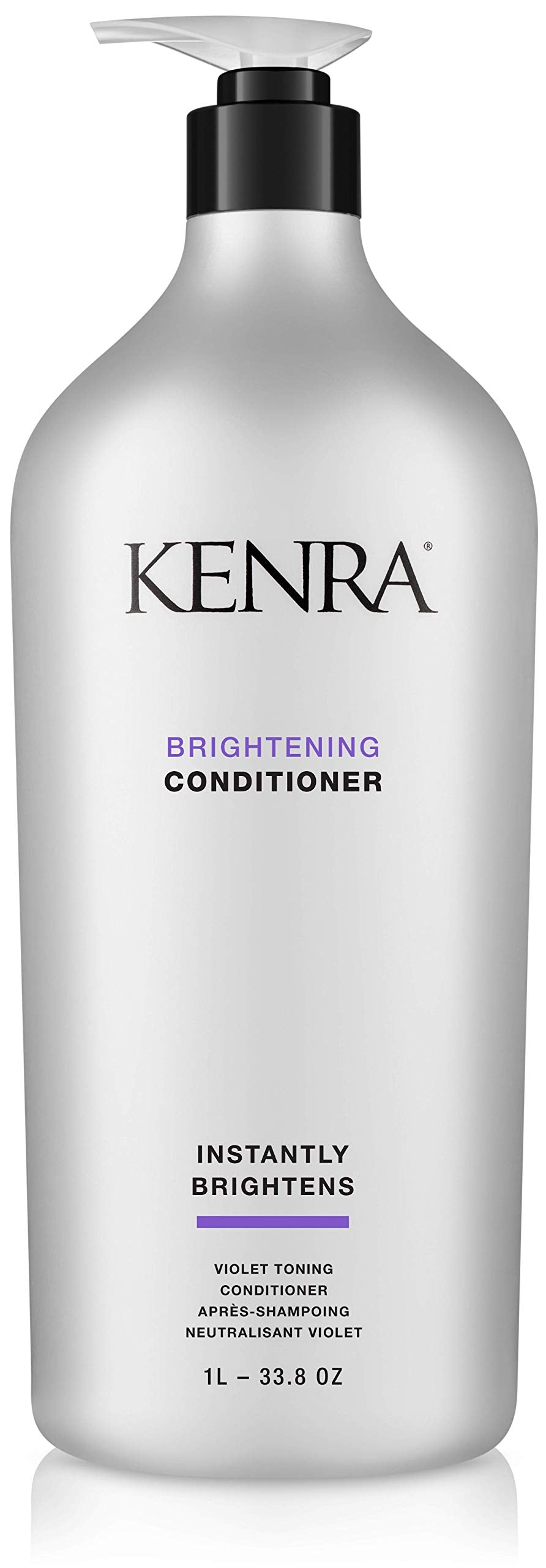 Kenra Professional Brightening Conditioner | Eliminates Brassy Tones | Purple/Violet Conditioner for Blondes, Grays, Brunettes & all Hair Types| 33.8 Beauty & Personal Care Kenra