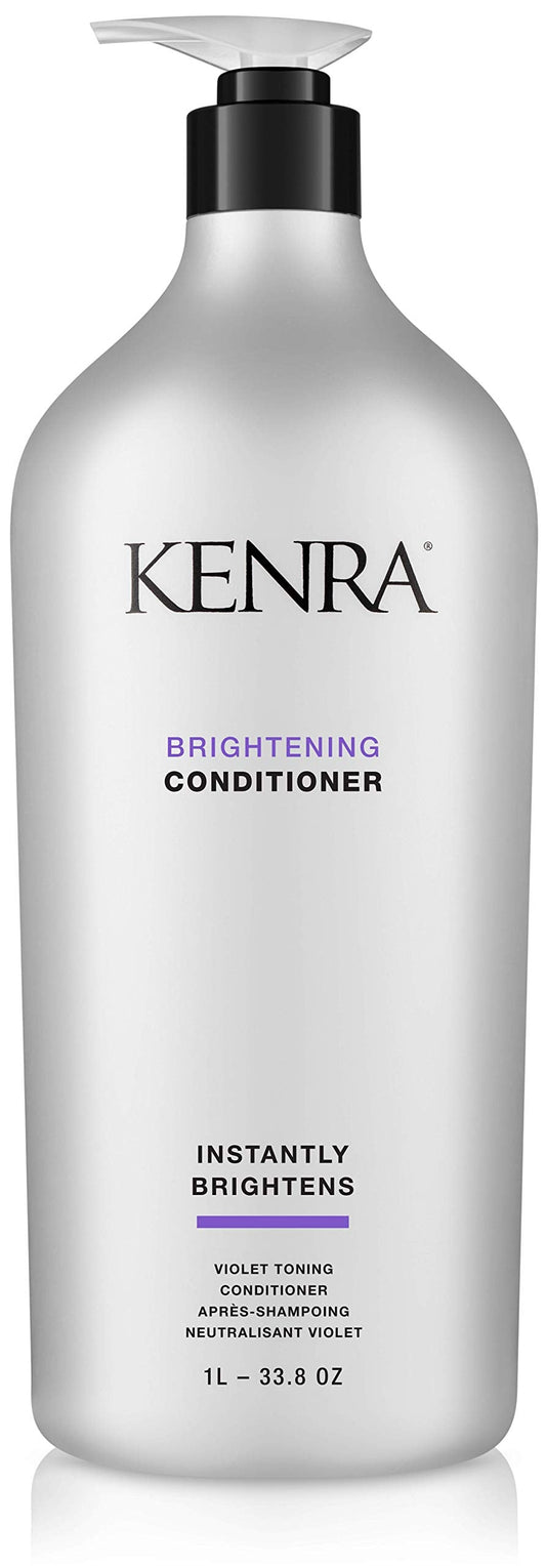 Kenra Professional Brightening Conditioner | Eliminates Brassy Tones | Purple/Violet Conditioner for Blondes, Grays, Brunettes & all Hair Types| 33.8 Beauty & Personal Care Kenra